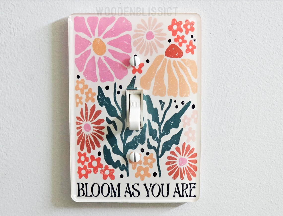 Boho Light Switch Cover