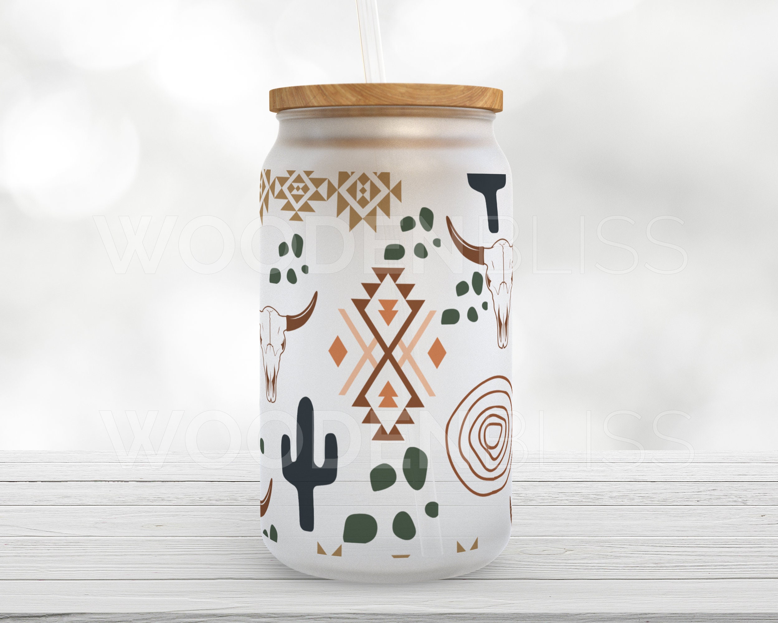 16oz Glass Tumbler — Bear Country Gallery