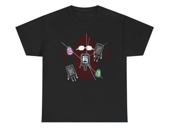 Shattered Memories - Mephone3GS & Cobs T-Shirt (Inanimate Insanity)
