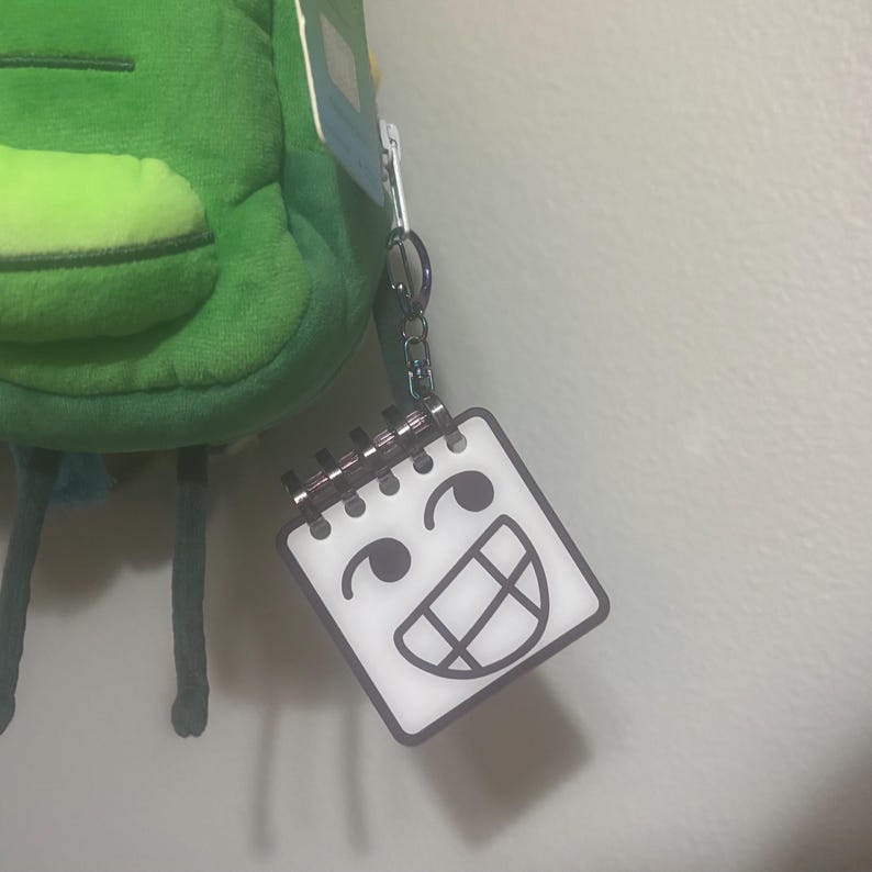 Sketchpad “3D” Keychain - the Nightly Manor - Etsy