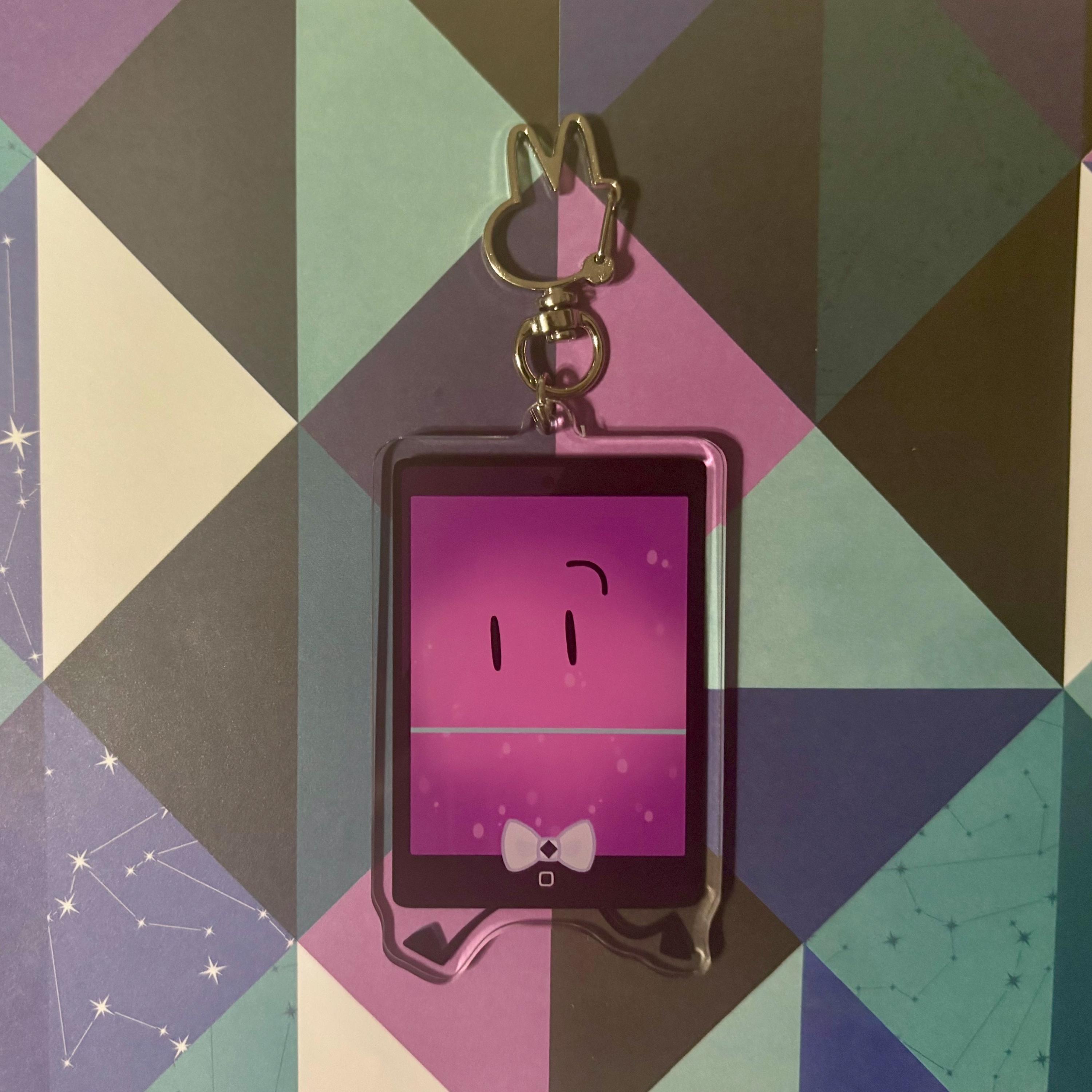 Mepad Inament Insanity Mepad Double-sided Keychain - Inanimate Insanity - Etsy
