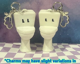 Toilet 3D Keychain Figure - Inanimate Insanity