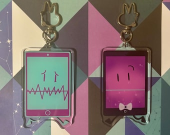 Mepad Double-sided Keychain - Inanimate Insanity