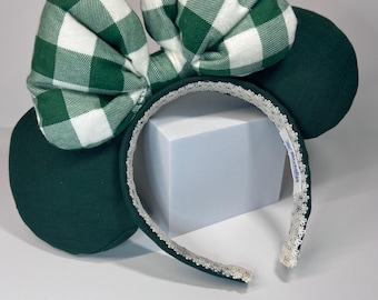 Grand in Green - Flanell Disney inspirierte Ohren
