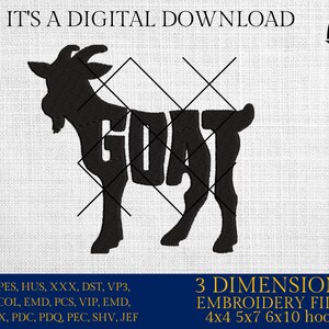 Machine Embroidery, Goat PES, xxx, hus & more, embroidery files