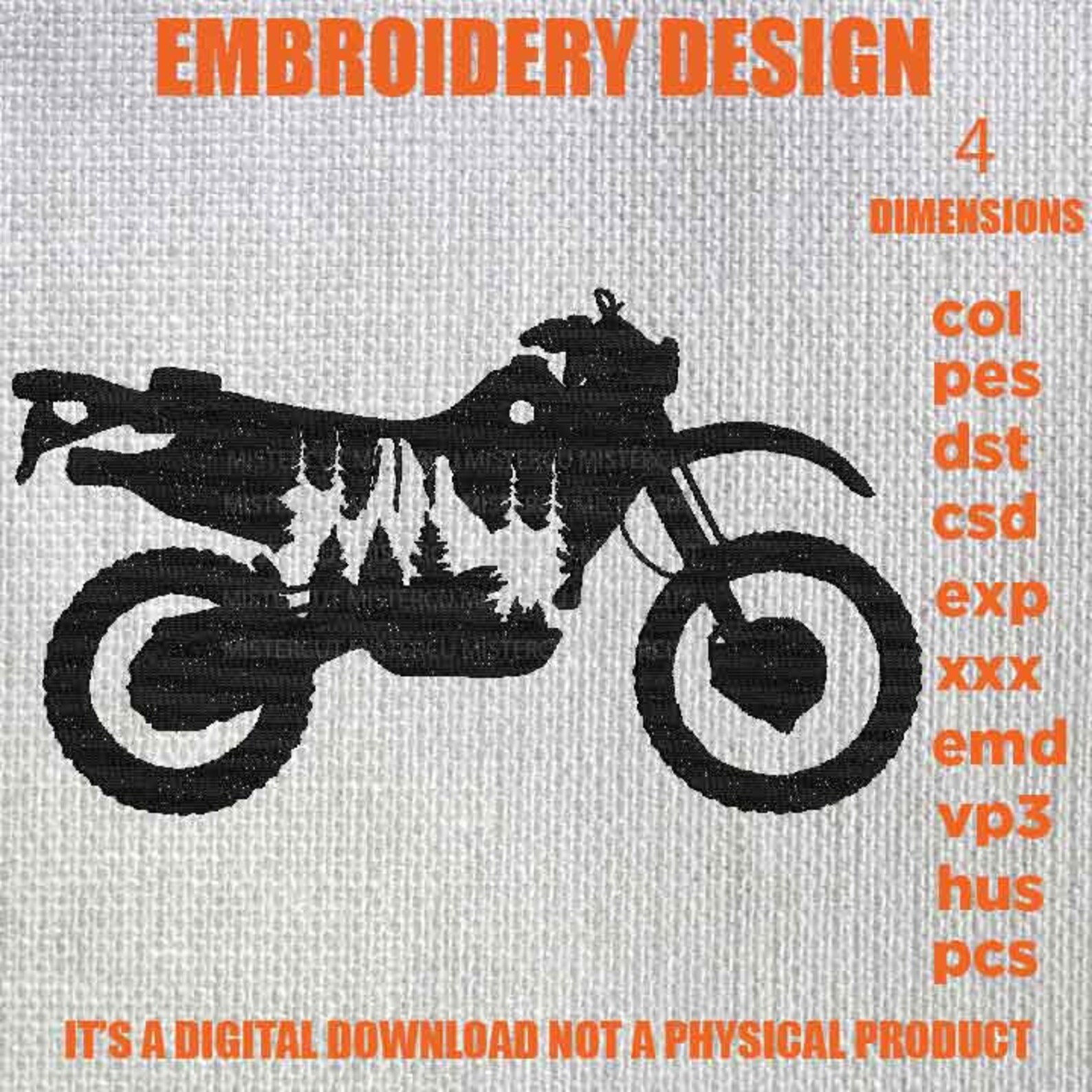 Machine embroidery mountain dirt bike adventure embroidery  etsy Machine embroidery mountain dirt bike adventure embroidery  etsy