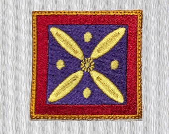 Tuin decoratie Een hand vormt de Turkse vlag - 30x40 cm - Tuindoek