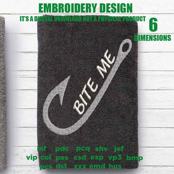 Machine Embroidery, fishing embroidery design, father's day, fishing gift idea PES, xxx, hus & more,