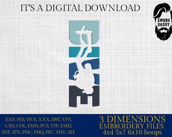 Machine Embroidery files, Dive, PES, DST, xxx, hus & more