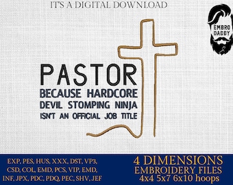 Machine Embroidery files, Pastor, PES, DST, xxx, hus & more
