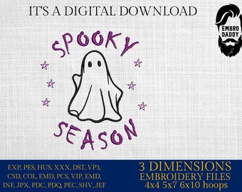 Machine Embroidery, Spooky season, Halloween, PES, DST, xxx, hus and more