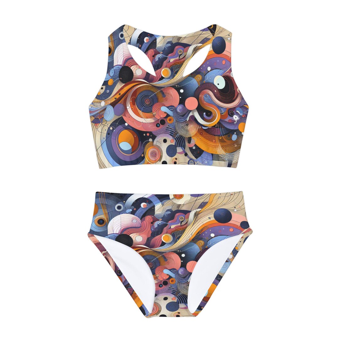 Girls Summer Beach Outfit Girls Back to School Outfit Two-piece Suit