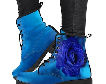 Womens Winter Boot Combat Boots Hippie Shoes Womens Leather Boots Rain Boots Women Bohemian Boots Spiritual Lion Dream