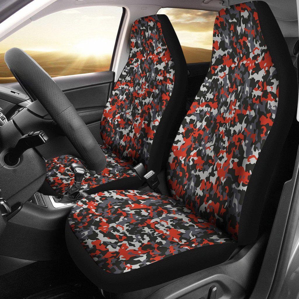 Orange And Grey Camouflage Car Seat CoversCar Seat Covers Etsy
