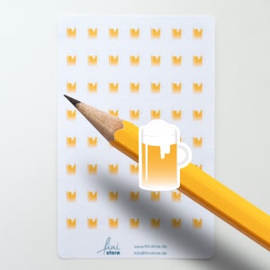 Sticker Bier Gläser