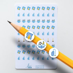 Sticker Haushalt Grundreinigung