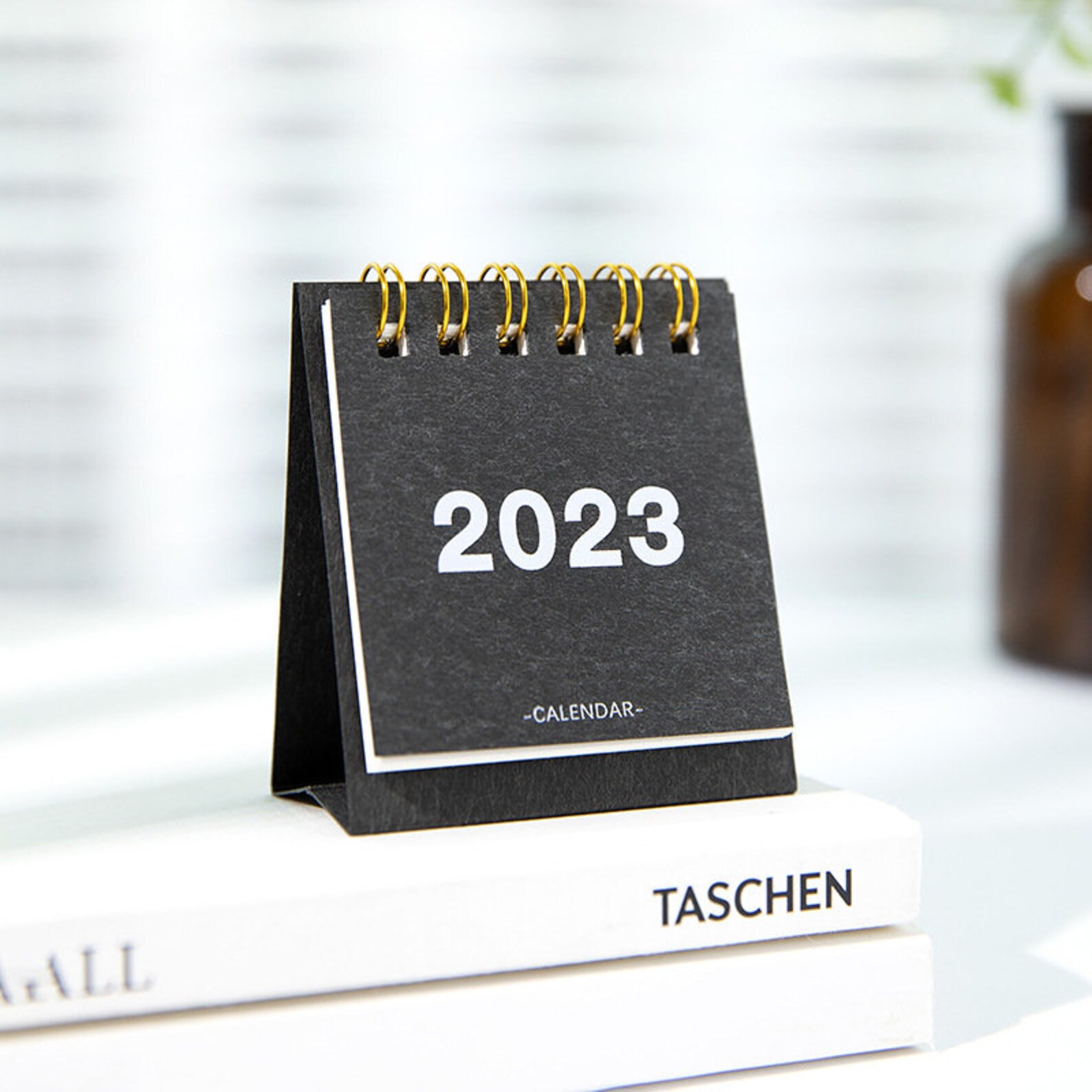2023 mini desk calendar 2023 planner calendar tabletop etsy