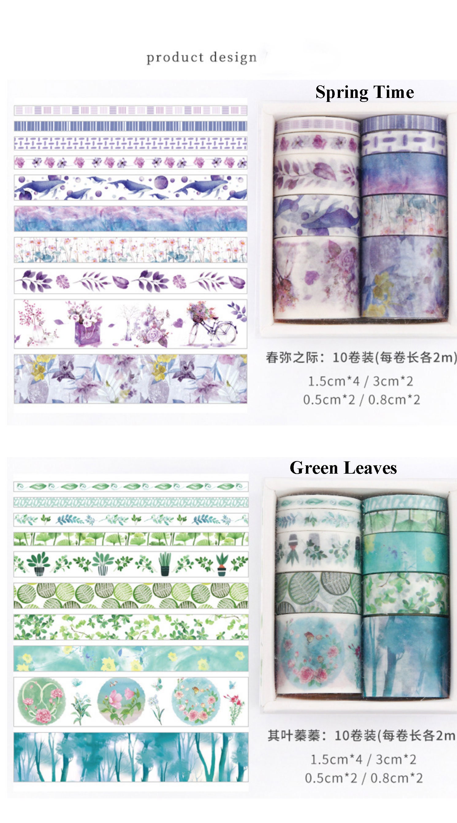 10Roll/Lot Fruits Washi Tape Set Cute Sticker Scrapbooking Journal