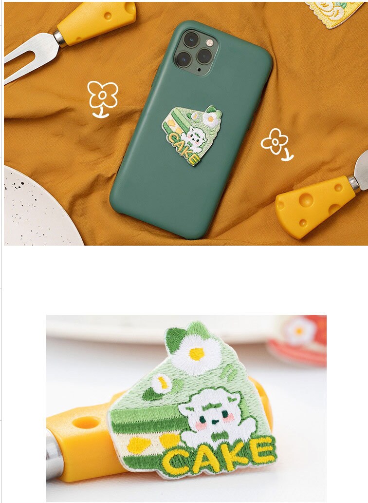 Embroidery Sticker Embroidery Cloth Stickercartoonish Etsy