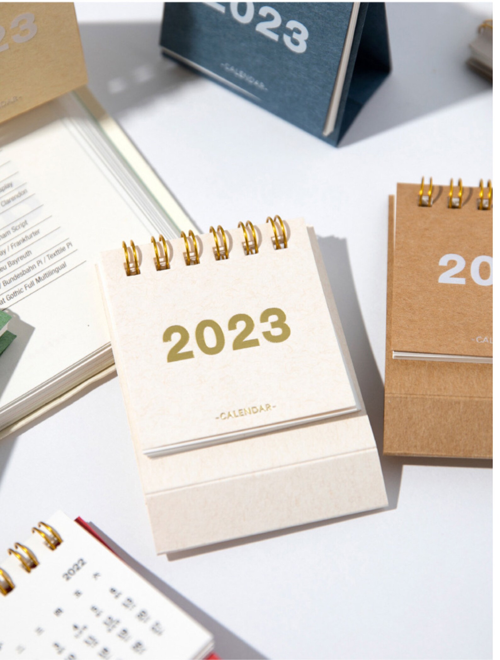 2023 Mini Desk Calendar 2023 Planner Calendar tabletop Etsy