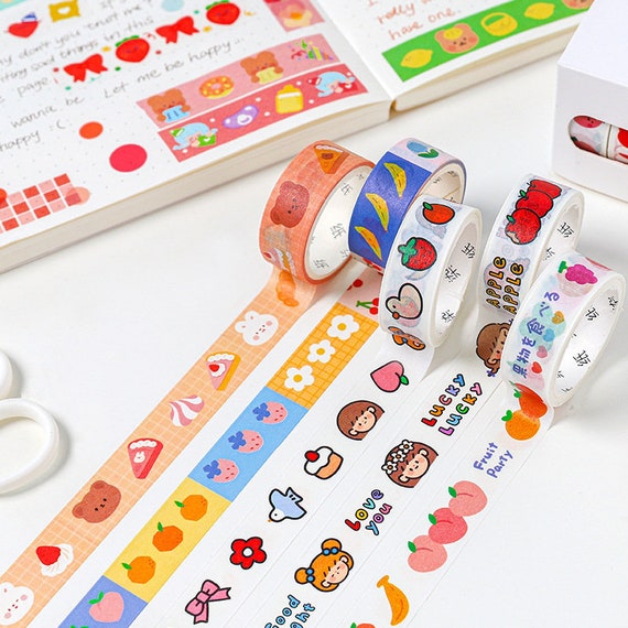 5 Rolls/set,cutie Cutie Washi Tape,kawaii Stationery,planner  Decoration,gift Wrapping Tape,scrapbooking-ch-tp-175 