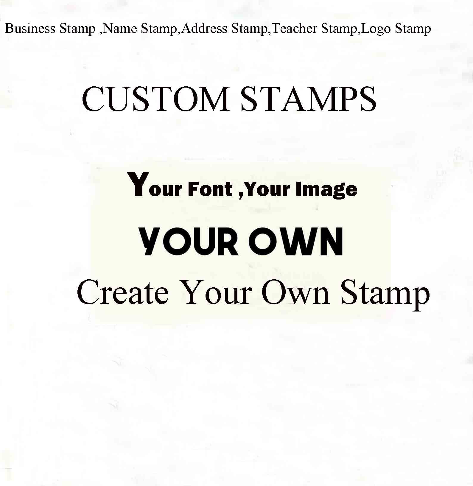 Self-inking Custom Logo Stamp, Trodat Custom Rubber Stamp With Logo, Logo Custom  Stamp, Business Logo Stamp, Wedding Logo, Personal Logo 