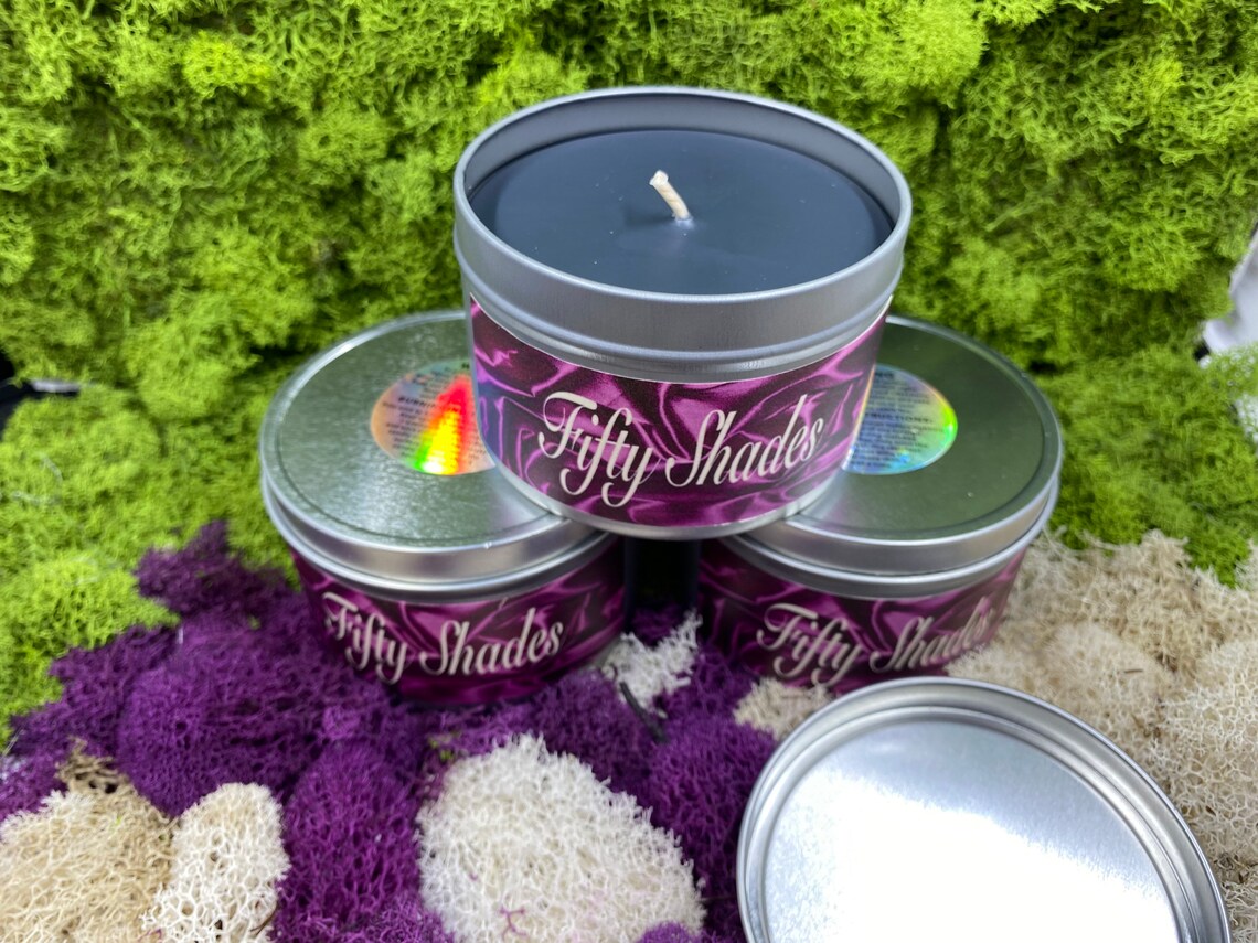 8 Oz Tin Candles Etsy