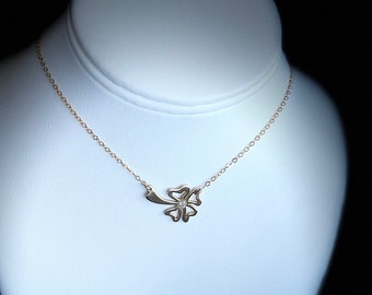 Heart Bouquet Necklaces/Heart Bouquet Pendant/Love Necklace/ Love Charm