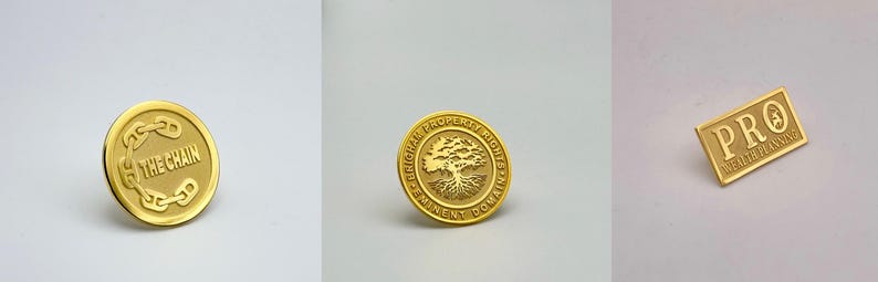 Magnetic Lapel Pin, Custom Lapel Pin, Corporate Logo Pin ...