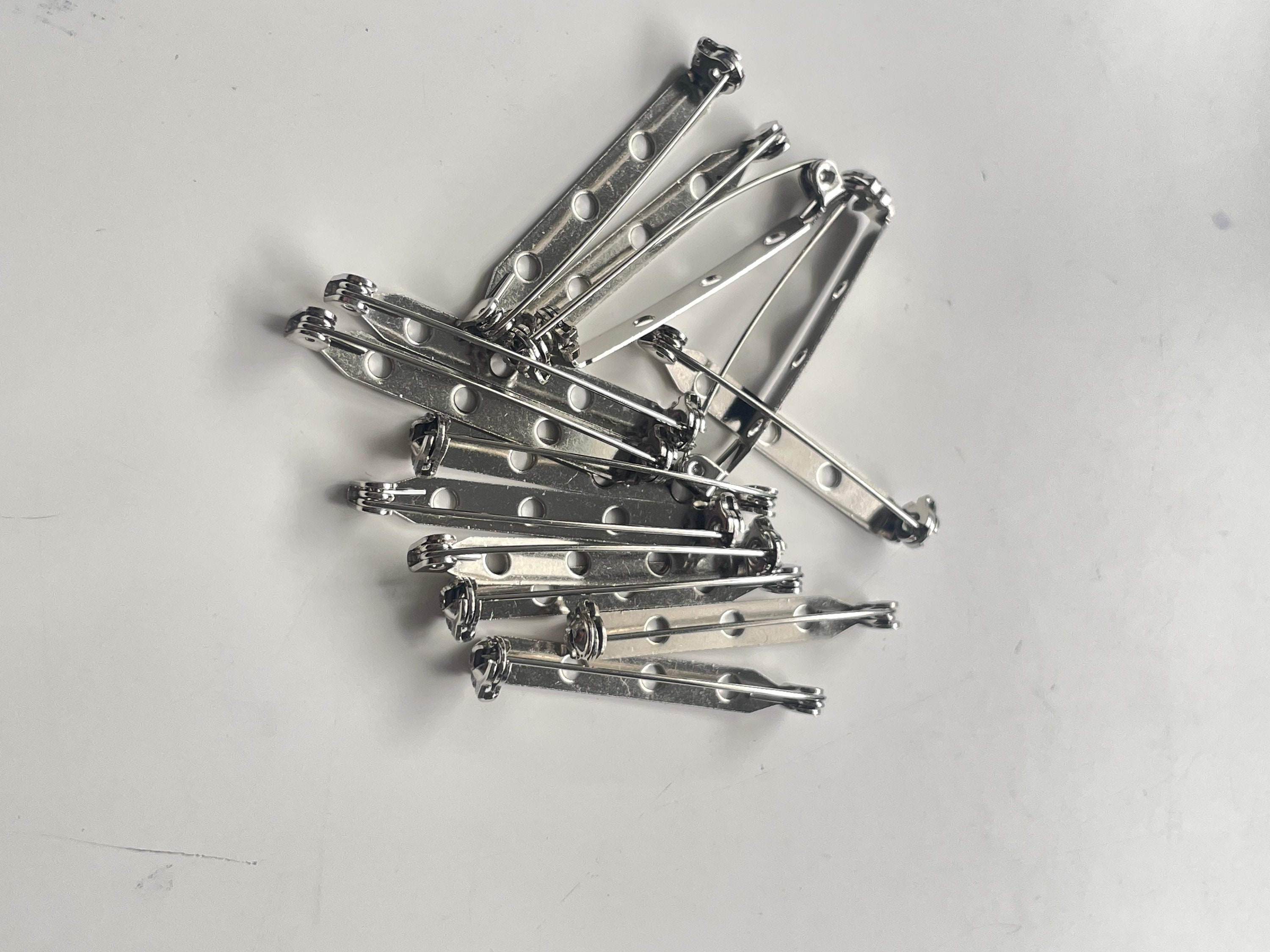 Safety Pin for Craft / Safety Pin Back / Clasp Bar Pins for Brooches