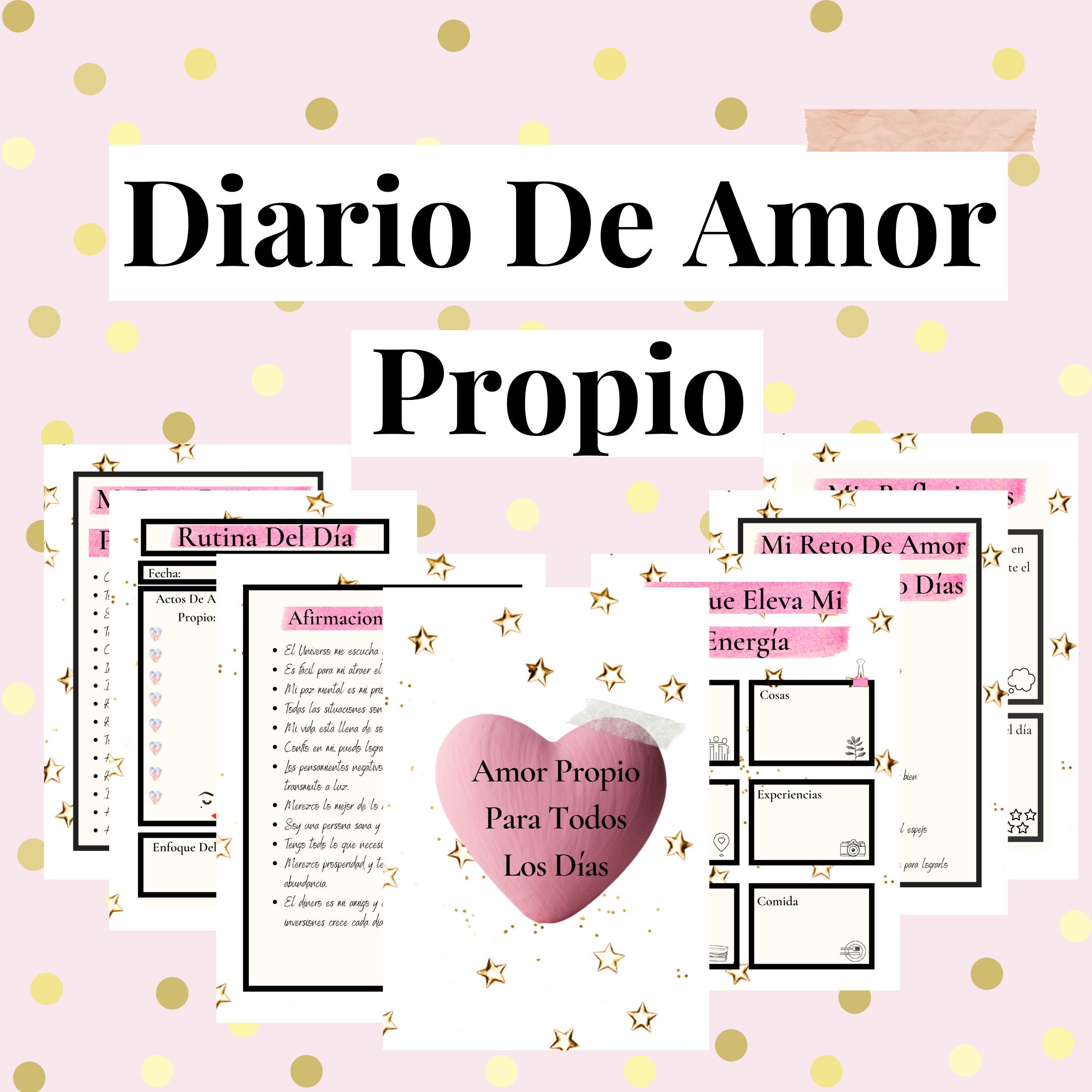 Diario De Amor Propio Etsy