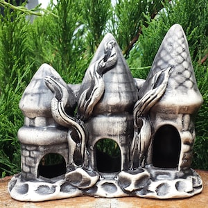 Aquarium castle, Aquarium décor, Aquarium decoration, Fish tank Decor, Aquarium house, Fish tank accessories, Fish tank decoration