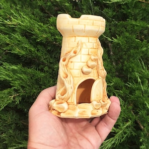 水槽アクセサリー 水槽の装飾品 水槽の装飾 水槽の装飾 水槽の陶器の城 水槽の装飾 魚の家 魚の洞窟