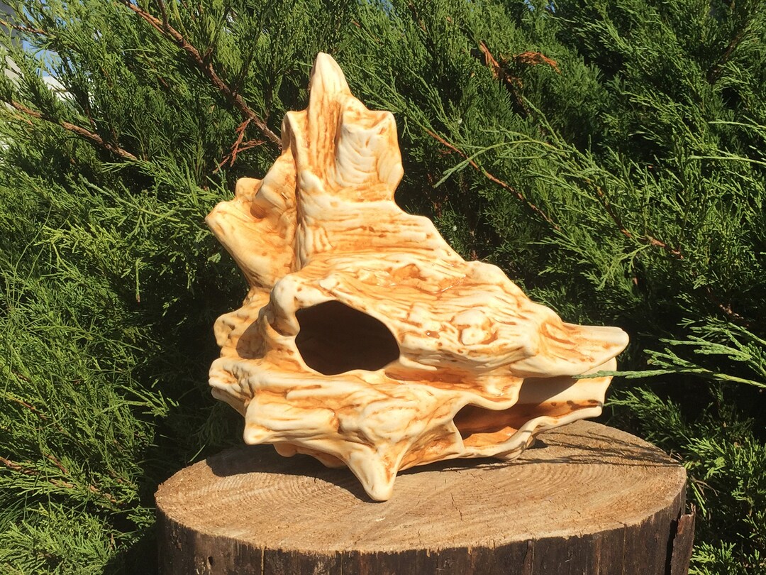 Large Aquarium Cave, Large Aquarium Décor, Ceramic Aquarium Driftwood