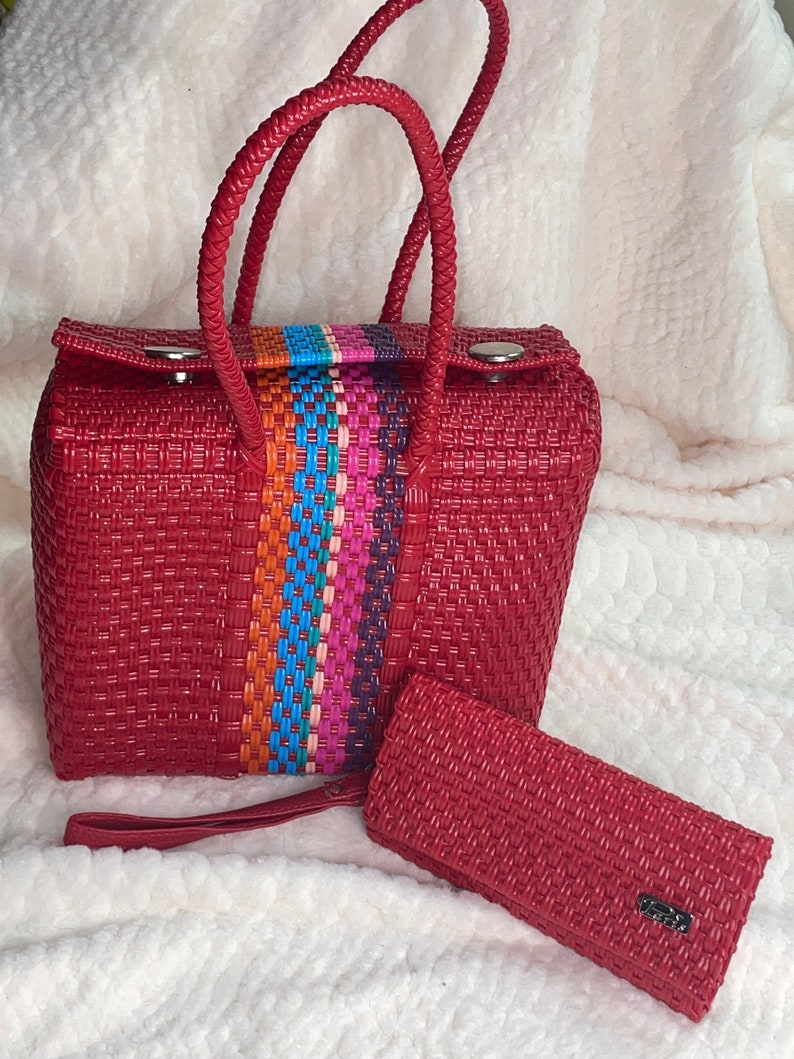 Mexikanska vävda plastpåsar bild 2