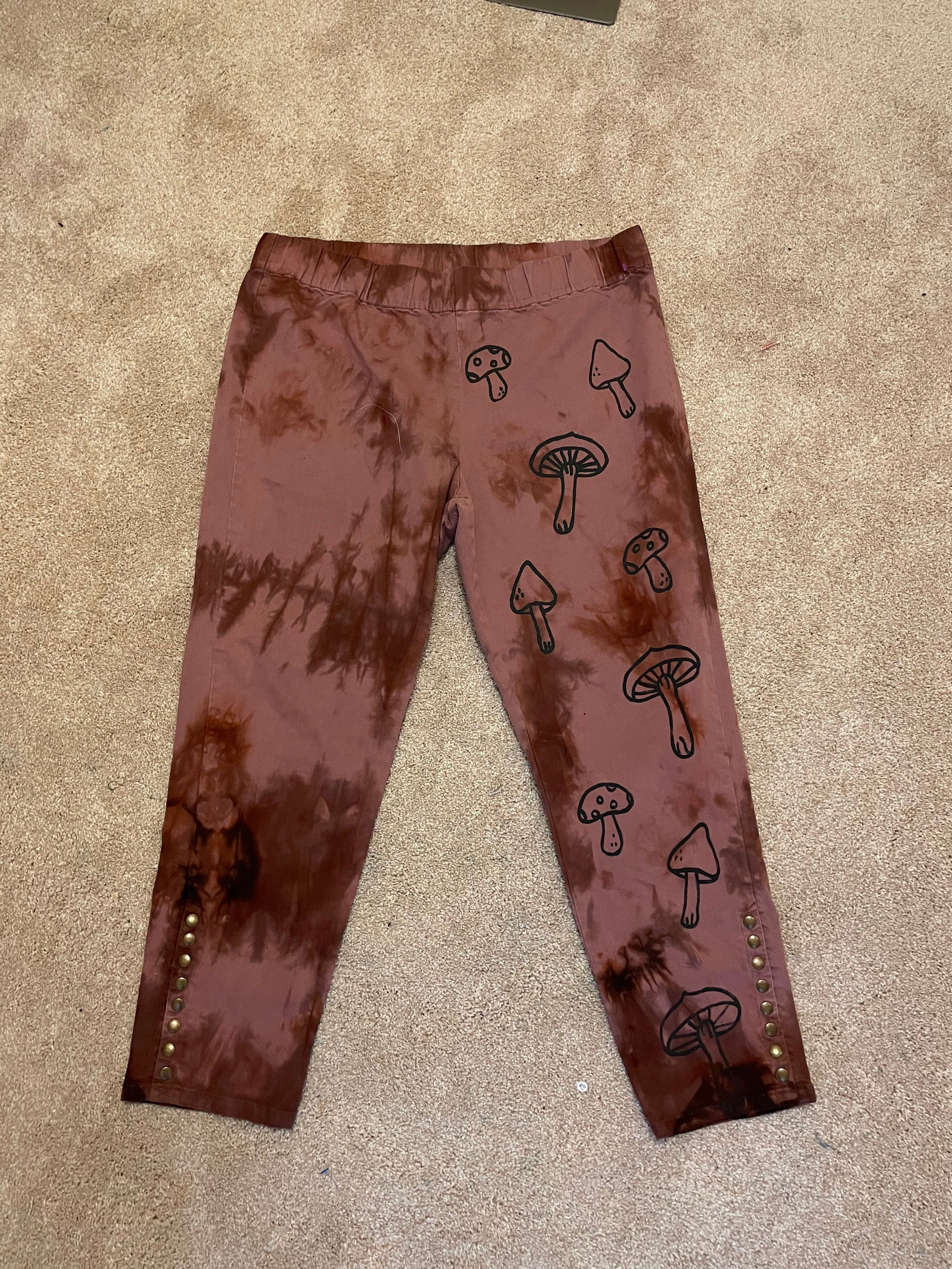 Mushroom Magic Pants Etsy