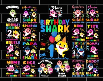Free Free 231 Baby Shark 1St Birthday Shirt Svg SVG PNG EPS DXF File