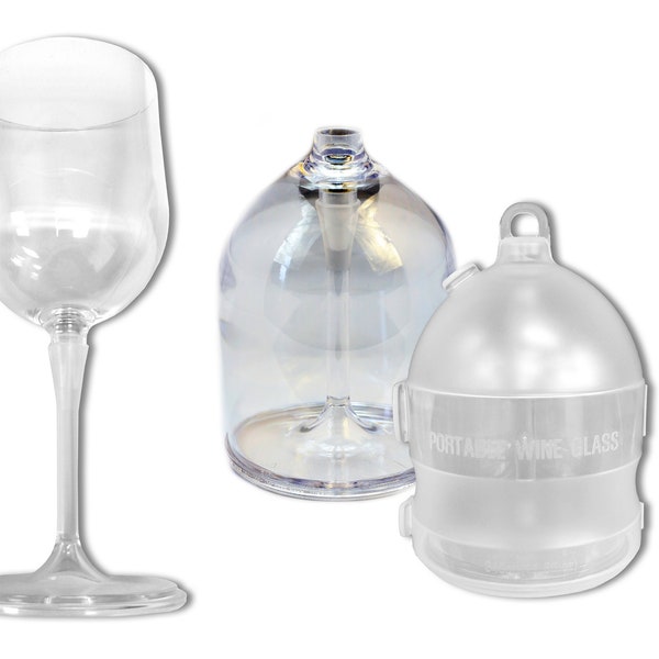 Portable-Collapsible Wine Glass - Deluxe