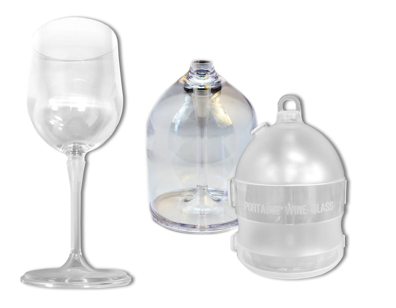 Portablecollapsible Wine Glass Deluxe Etsy