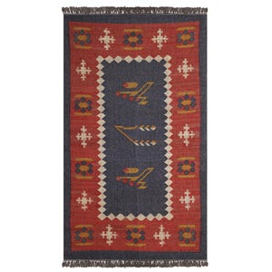 6x10 ft Custom Size Jute Rug, Handmade Multicolour Wool Jute Kilim Runner Rug, Turkish Jute Rug, Large Area Jute Rug, Bohemian Runner Rug