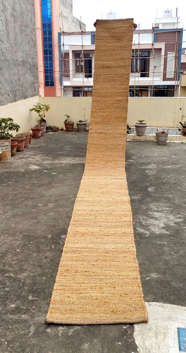 Natural Jute Runner ,stair Runner Self Fit Stair Runner ,hemp Jute