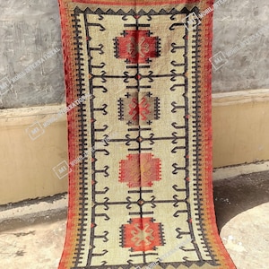 Handmade Kilim Jute Rug, 10x10 ft Custom Multicolor Jute Rug, Turkish Wool Rug, Indoor Wool Jute Rug, Indian Dhurrie Rug, Office Decor Rug