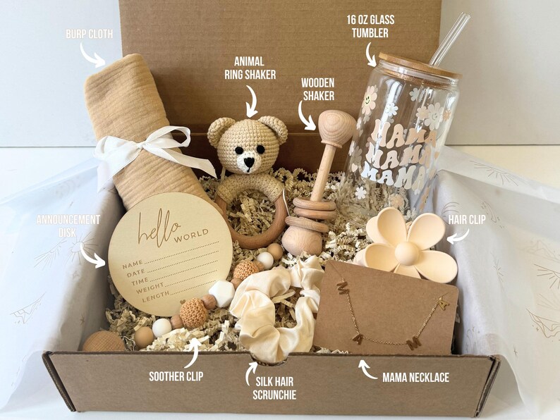 Newborn Baby and Mama Bundle Gift Set Pregnancy Gift Baby Shower Gift