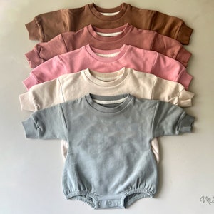 Baby/Toddler Sweater Rompers - Baby gift, Newborn Gift, Bubble Sweater Romper