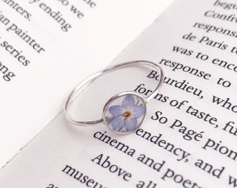 Forget-Me-Not Gold or Silver Small Ring
