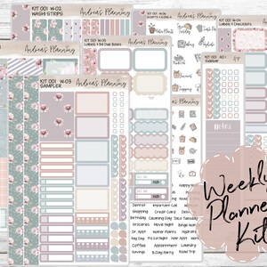 KIT-001 / Kit Semanal Vertical EC / "DHALIA" / Flora Colors