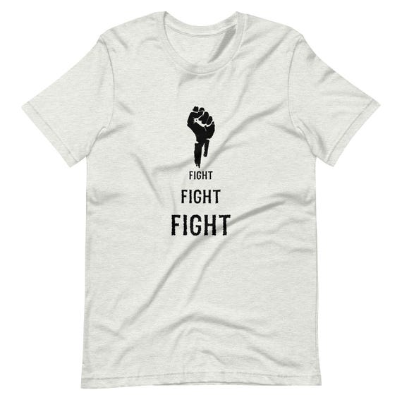 Unisex "Fight Fight Fight" Donald Trump t-shirt | Trump 2024  support Patriot Tee | MAGA American Pride