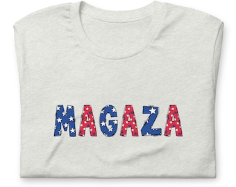 MAGAZA Political T-shirt | Trump MAGA Humor Tee | American Statement Shirt 2025, Israel-Palestine