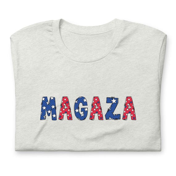 MAGAZA Political T-shirt | Trump MAGA Humor Tee | American Statement Shirt 2025, Israel-Palestine
