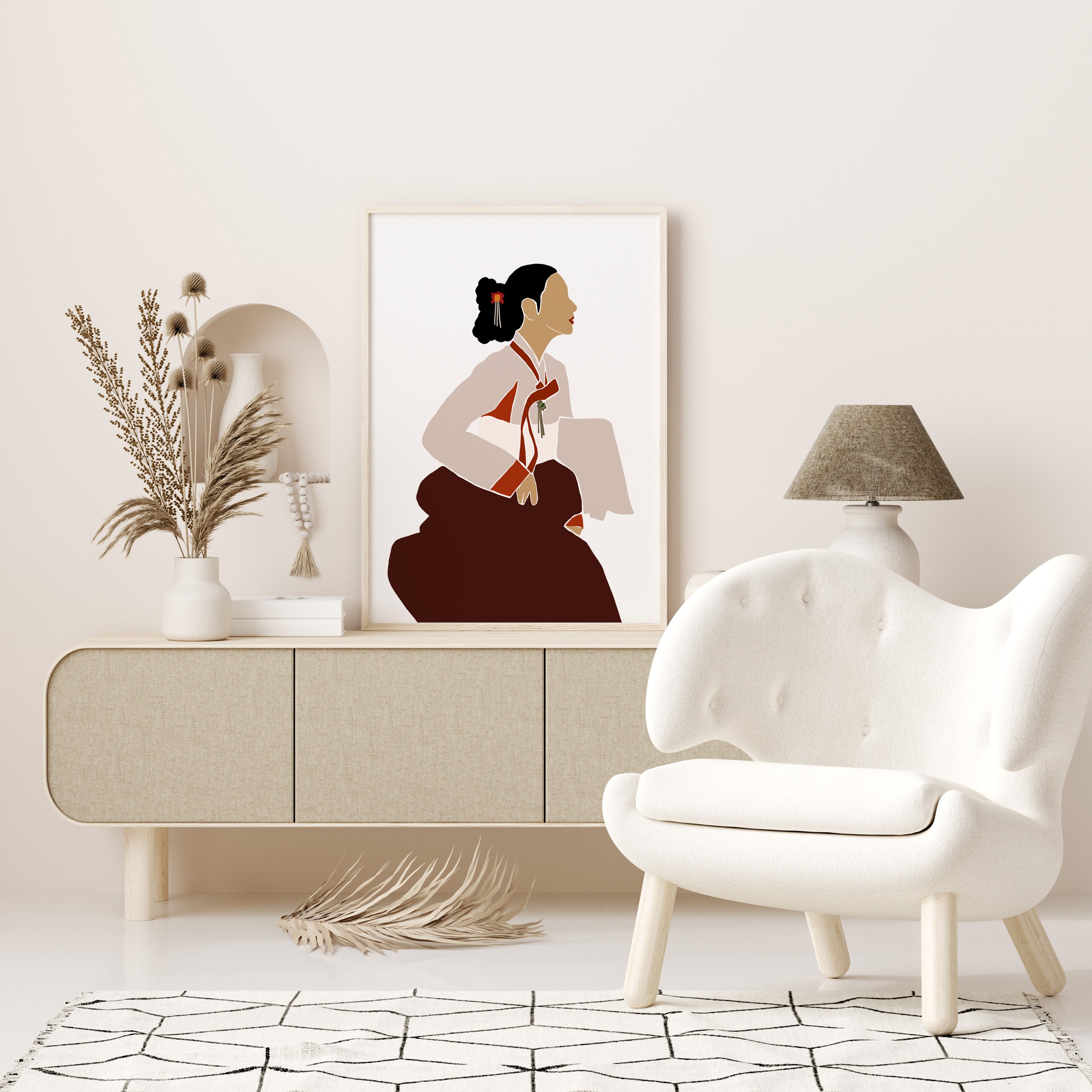 Korea Art Print Wall Art Print Korean culture korea Etsy